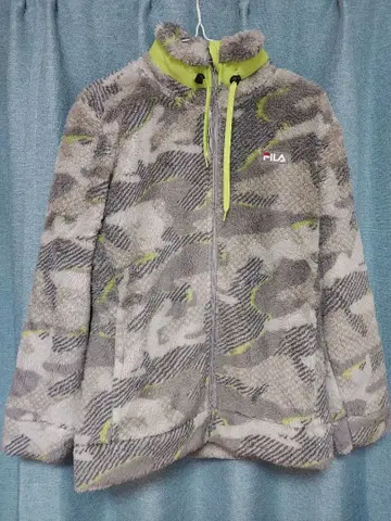 [미사용 새상품] FILA 보아 자켓 안감 알루미늄