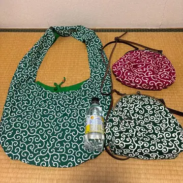 당초 무늬 백팩 백 모음 가마구치 숄더 이치후이치에