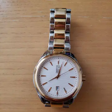 CLOVER BLUE 손목시계 골드 실버