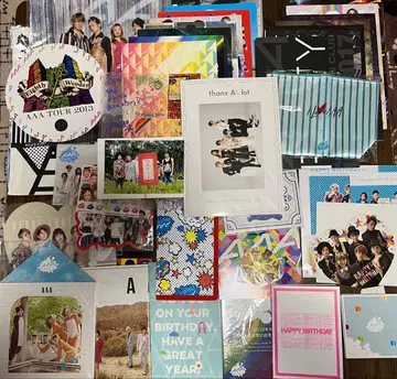 AAA 팬클럽 뉴스레터 클리어 파일 기타 묶음 판매