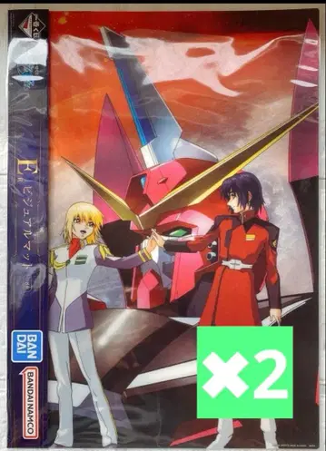 기동전사 건담 SEED 제일복권 E상 비주얼 매트 아스란 카가리 2장