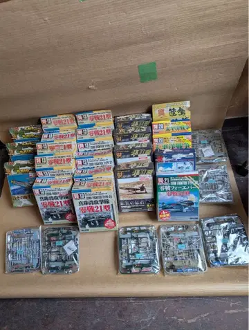 군용기 프라모델 하자품