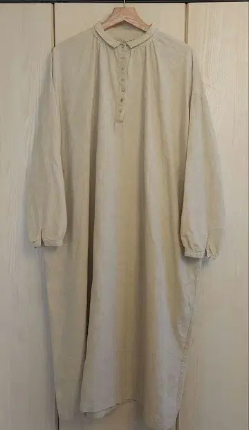 08Mab 원피스 셔츠 원피스 린넨