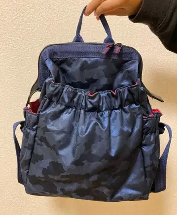 아티잔&아티스트 네이비 카모플라쥬 백팩