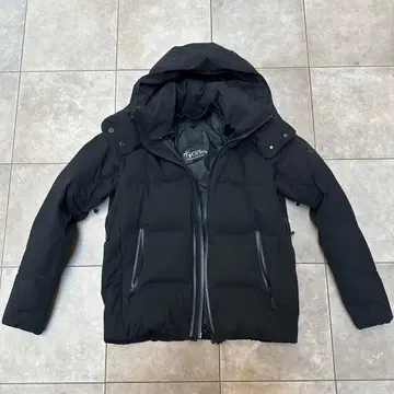 미즈사와 다운 앵커 남성용 M 사이즈 다운 자켓 블랙