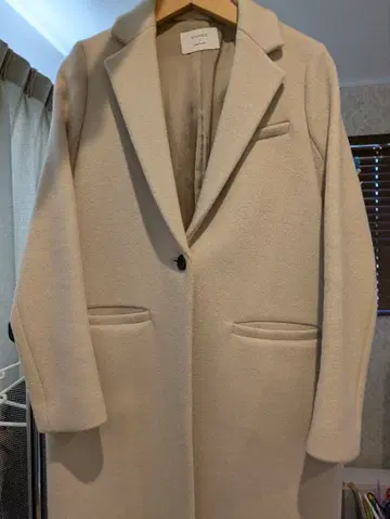 STUDIOUS 체스터 코트 화이트