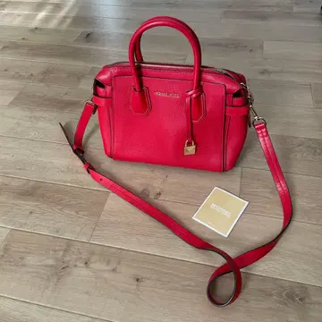 [ 새상품급 ] MICHAEL KORS 2WAY 숄더백 레드