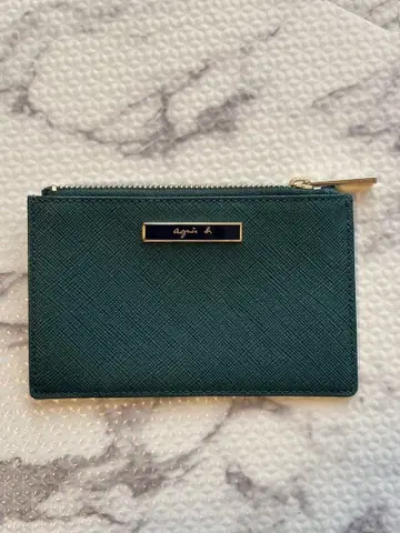 아네스베 동전 지갑 카드 지갑 그린