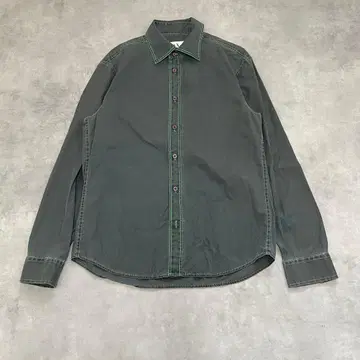 Armani Exchange 코튼 셔츠 그린 올리브 M BW09