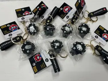 만박 한정판 산리오 블랙 미야쿠미야쿠 변신 키링 7종 컴플리트