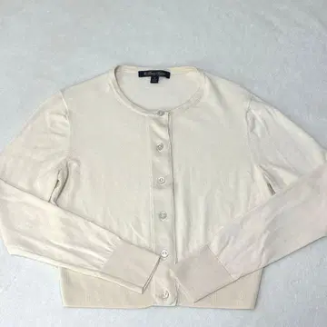 [ 새상품급 ] Brooks Brothers 니트 가디건 베이지 숏 기장