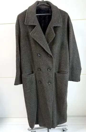 Gabardine K.T 개버딘K.T 등 플리츠 롱 코트