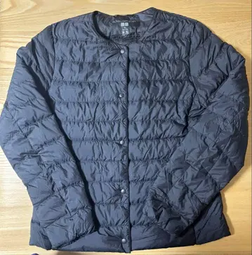 유니클로 울트라 라이트 다운 컴팩트 자켓 블랙 M