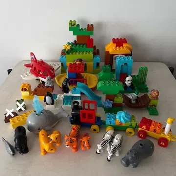 레고 듀플로 묶음 판매 세계의 동물 외