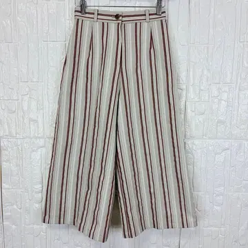 잔니로 주디체 팬츠 34 스트라이프 패턴 고급 성인 [ d32 ]