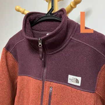 THE NORTH FACE 플리스 자켓 버건디 L