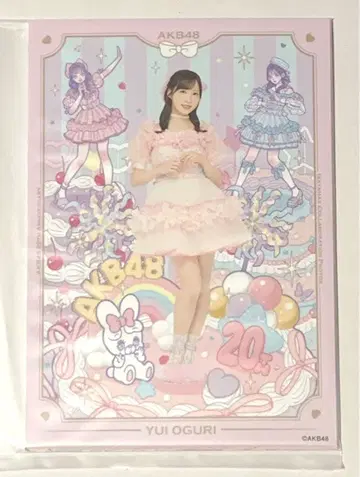 AKB48 오구리 유이 아티스트 콜라보 브로마이드 isayamax 아틀레