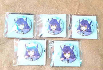 니지산지 완냥days 아마미야 코코로 금박 캔뱃지 5개