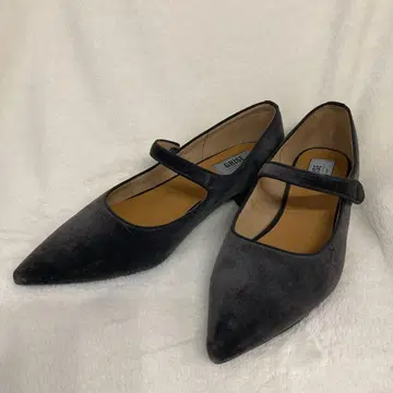 탈론 GRISE 히가시하라 타에코 씨 콜라보 포인티드 메리 제인 24cm