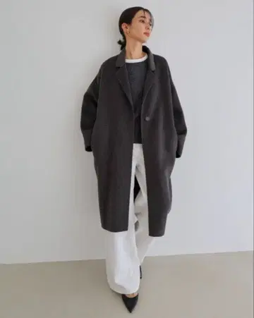evernavy 리버 롱 코쿤 코트