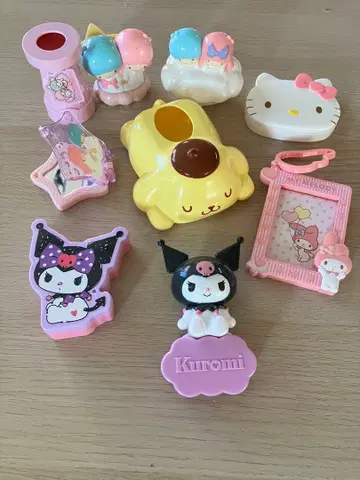 산리오 폼폼푸딩, 쿠로미, 키키라라, 마이멜로디 굿즈