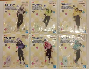 남코 한정판 블루 록 아크릴 스탠드 컴플리트 세트