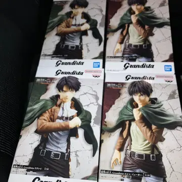 진격의 거인 Grandista 피규어 리바이 엘렌 2종 4개 세트