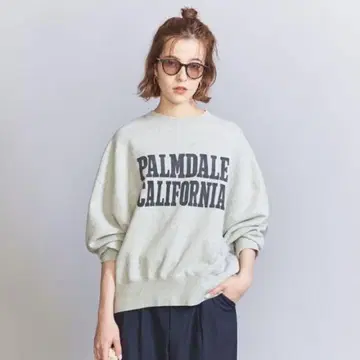 코튼 쭈리 로고 맨투맨 풀오버