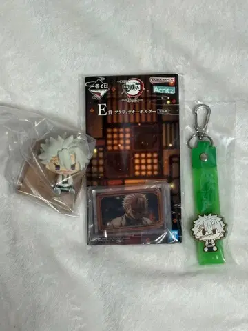 귀멸의 칼날 자매의 원수 제일복권 G상 F상 E상 시나즈가와 사네미 세트