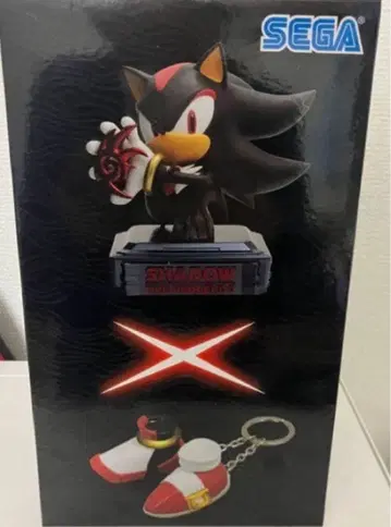 한정판 혜택 쉐도우 피규어 신발 키체인 소닉 쉐도우