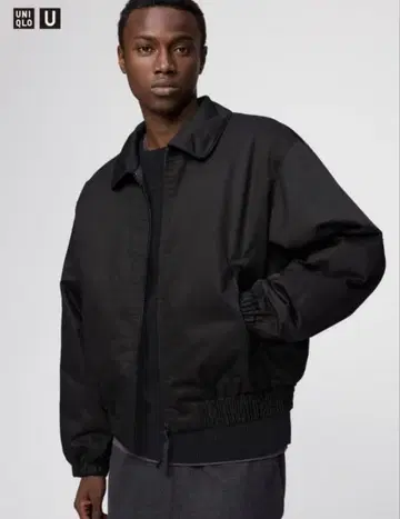 Uniqlo U 퍼프테크 숏 블루종 M 사이즈 새상품 유니클로