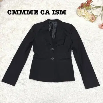 s.1126 [컴시즘] 테일러드 자켓 블랙 오피스 출퇴근 S