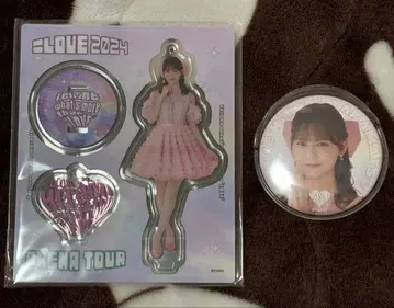 이코러브 타카마츠 히토미 핑키 아크릴 스탠드 캔뱃지 세트