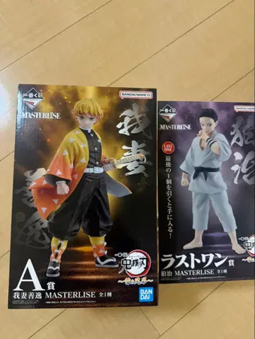 제일복권 귀멸의 칼날 ~번개의 형제~ 아가츠마 젠이츠 코하쿠 피규어 세트