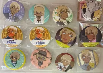 명탐정 코난 아무로 토오루 캔뱃지 총 12점 일괄 판매