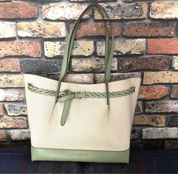 MICHAEL KORS 뜨개질 디자인 토트백