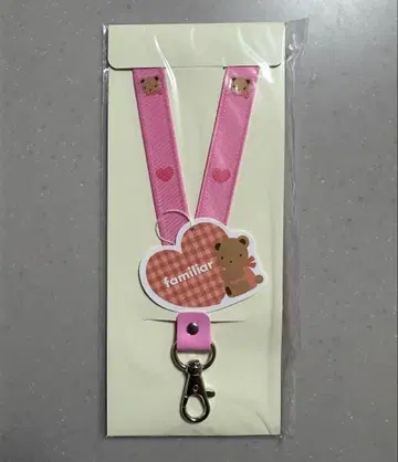 미사용 새상품 [파미리아] 넥스트랩 핑크