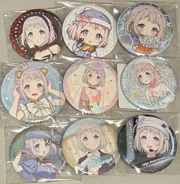 학마스 리리야 캔뱃지 모음