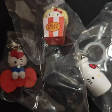 헬로키티 아메리칸 디자인 메지루시 액세서리 3개 세트