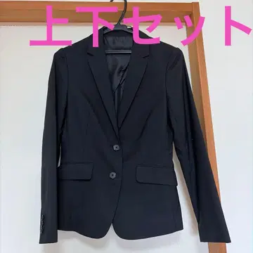 블랙 취업 정장 자켓 M 사이즈 상하의 세트