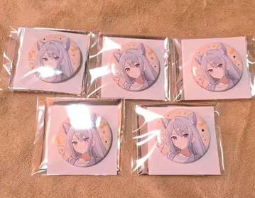 니지산지 와니얀 days 히구치 카에데 금박 캔뱃지