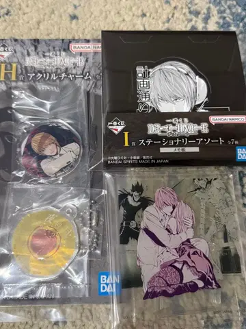 제일복권 데스노트 아크릴 스탠드 야가미 라이토 미카미 테루