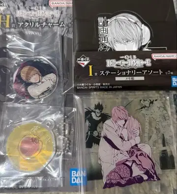 제일복권 데스노트 아크릴 스탠드 야가미 라이토 미카미 테루