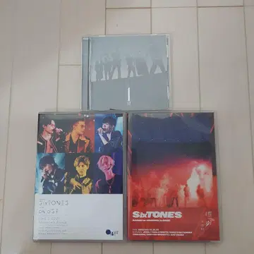 SixTONES CD Blu-ray 3세트