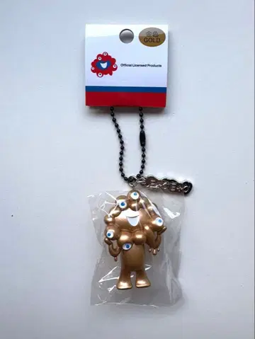 오사카 간사이 만박 미야쿠미야쿠 글리터 키링 골드