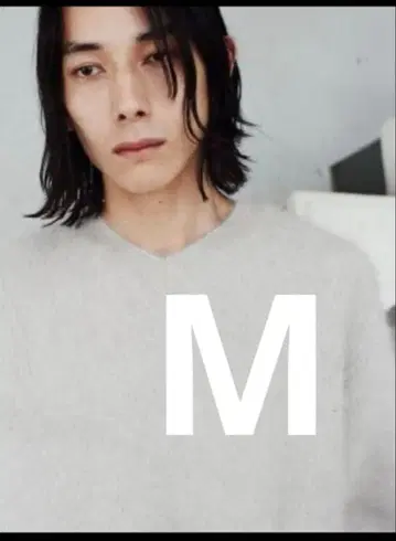 lidnm 폭스 캐시미어 V 니트 M 사이즈