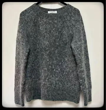 젤라또피케 혼방 니트 크루넥 스웨터