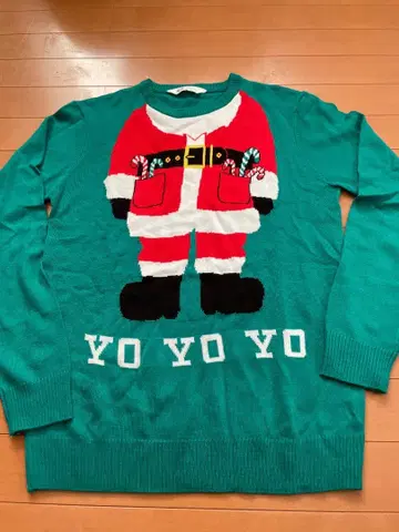 H&M 산타클로스 니트 스웨터 크리스마스