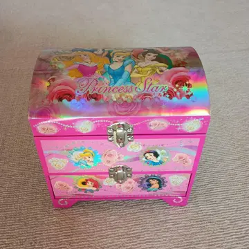 새상품 미니 서랍 소품함 쥬얼리 박스 오르골, 열쇠 포함