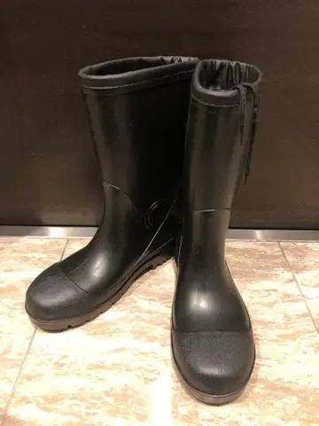 MARUGO 방수 미들컷 부츠 블랙